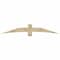 Ekena Millwork Bellingham Rough Sawn Timber Gable Bracket, Douglas Fir, 84"W x 14"H x 4"D x 6"F, 4/12 Pitch GBW084X14X0406BEL00RDF - alternate 1